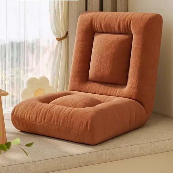 Modern Lazy sofa tatami seat folding single small sofa balcony bay window recliner back chair
