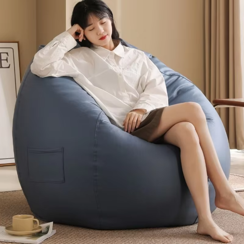 EPP Bean Bag Sofas Giant 1-persons Pouffe Sofa Living Room Relaxing Lazy Sofa Comfortable Beanbag Sofas Simple Home Furniture
