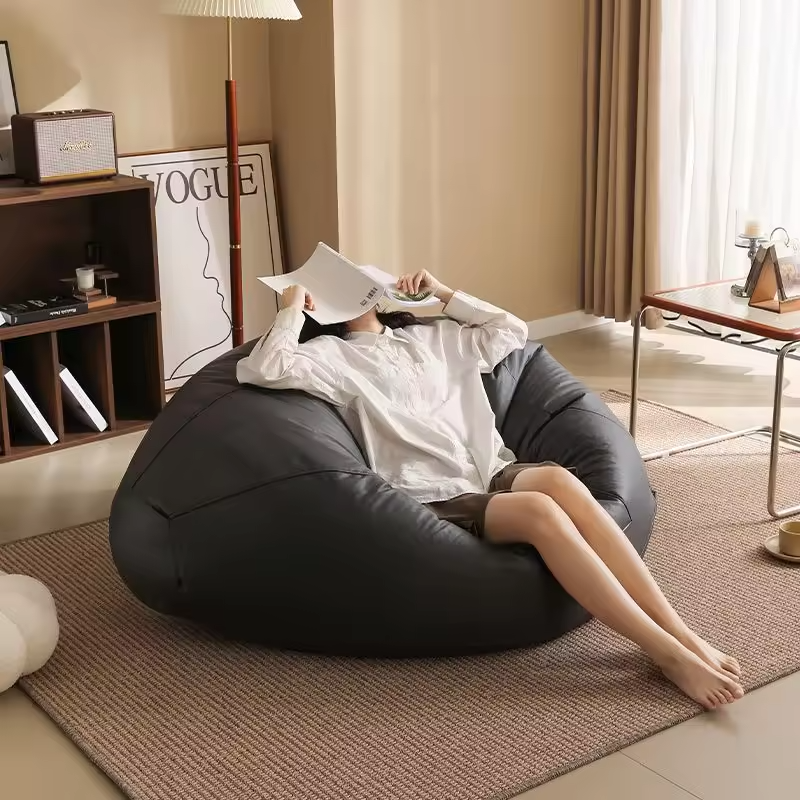 EPP Bean Bag Sofas Giant 1-persons Pouffe Sofa Living Room Relaxing Lazy Sofa Comfortable Beanbag Sofas Simple Home Furniture