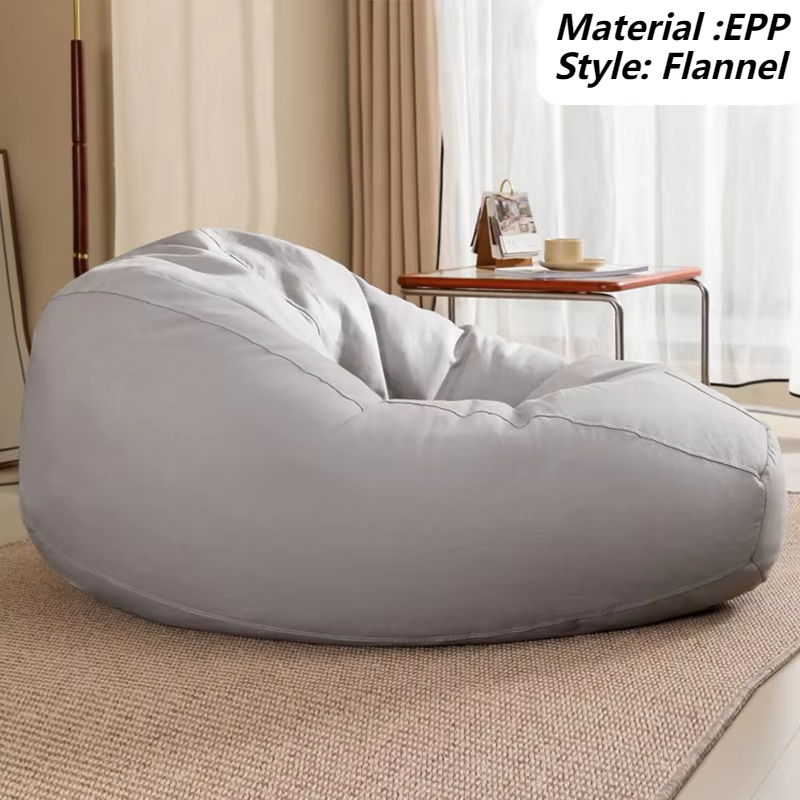 EPP Bean Bag Sofas Giant 1-persons Pouffe Sofa Living Room Relaxing Lazy Sofa Comfortable Beanbag Sofas Simple Home Furniture