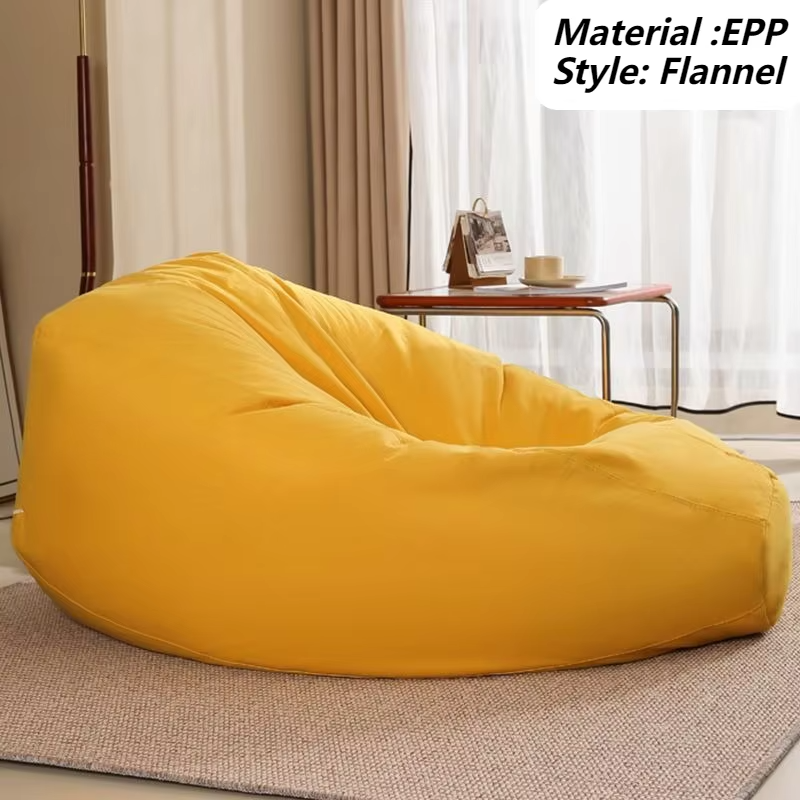 EPP Bean Bag Sofas Giant 1-persons Pouffe Sofa Living Room Relaxing Lazy Sofa Comfortable Beanbag Sofas Simple Home Furniture