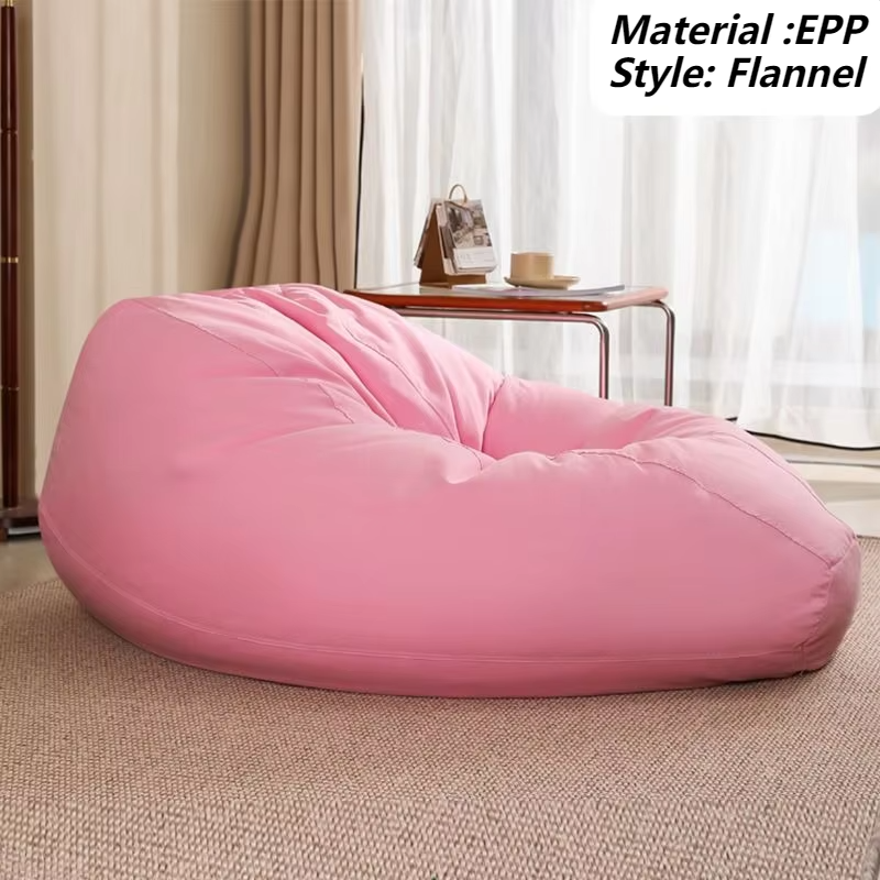 EPP Bean Bag Sofas Giant 1-persons Pouffe Sofa Living Room Relaxing Lazy Sofa Comfortable Beanbag Sofas Simple Home Furniture