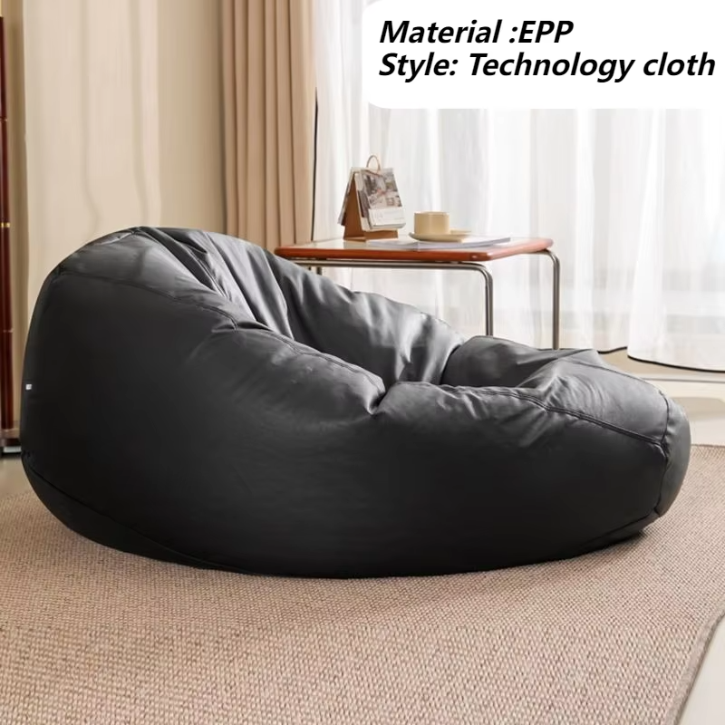 EPP Bean Bag Sofas Giant 1-persons Pouffe Sofa Living Room Relaxing Lazy Sofa Comfortable Beanbag Sofas Simple Home Furniture