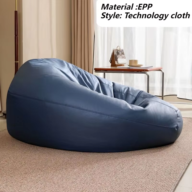 EPP Bean Bag Sofas Giant 1-persons Pouffe Sofa Living Room Relaxing Lazy Sofa Comfortable Beanbag Sofas Simple Home Furniture