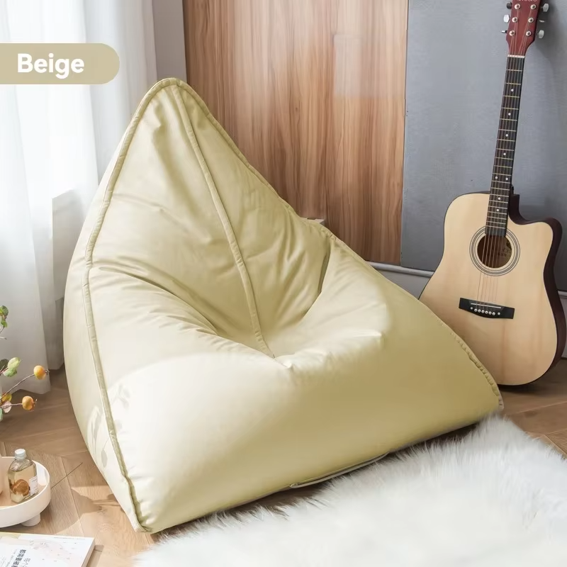 Household Goods Technology Cloth Lazy Sofa Bean Bag Tatami Sleepable Balcony Internet Celebrity Bedroom Single Sofa Lazy Chair