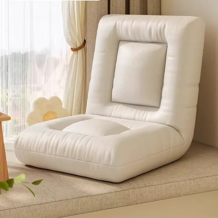 Modern Lazy sofa tatami seat folding single small sofa balcony bay window recliner back chair