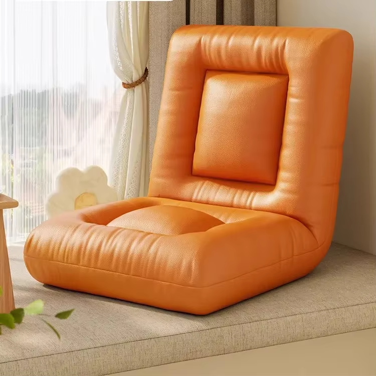 Modern Lazy sofa tatami seat folding single small sofa balcony bay window recliner back chair