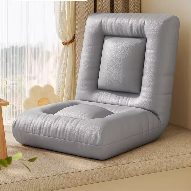 Modern Lazy sofa tatami seat folding single small sofa balcony bay window recliner back chair