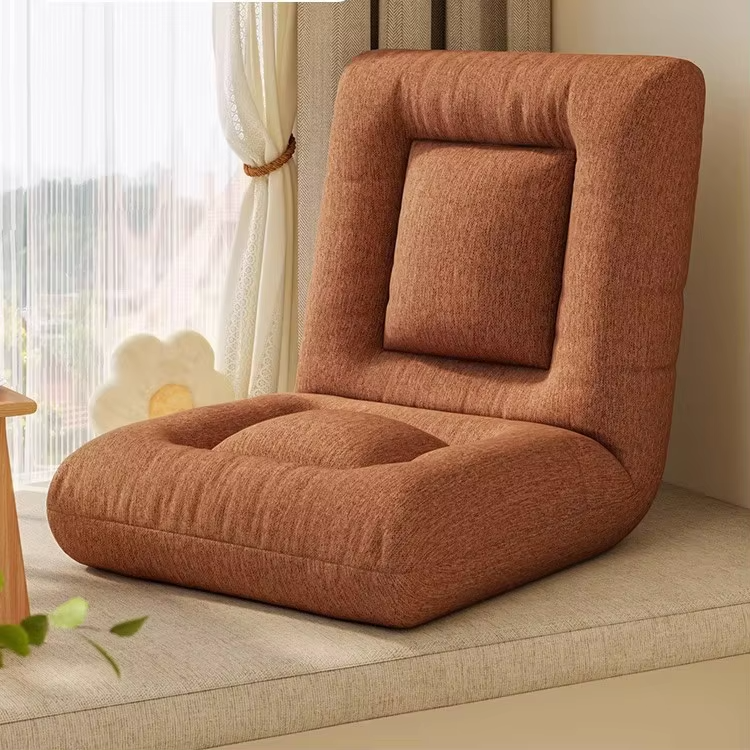 Modern Lazy sofa tatami seat folding single small sofa balcony bay window recliner back chair