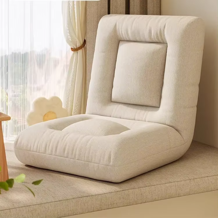 Modern Lazy sofa tatami seat folding single small sofa balcony bay window recliner back chair