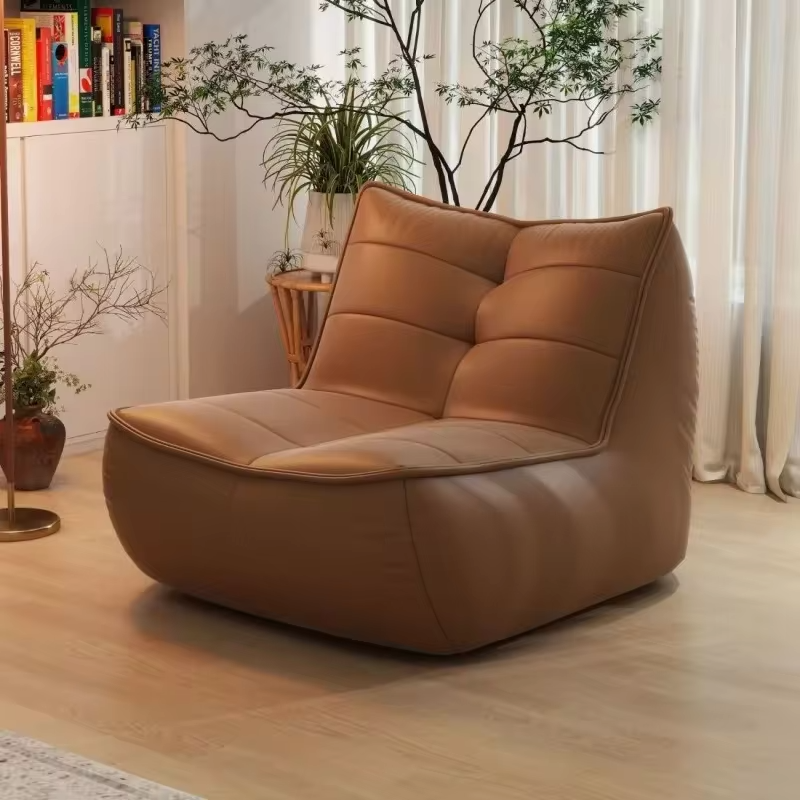 Lazy sofa, single tatami bed, bedroom balcony, living room, leisure bean bag sofa