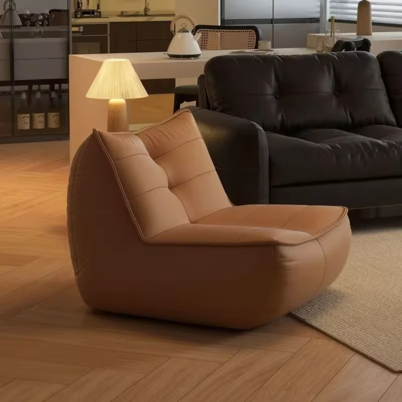 Lazy sofa, single tatami bed, bedroom balcony, living room, leisure bean bag sofa