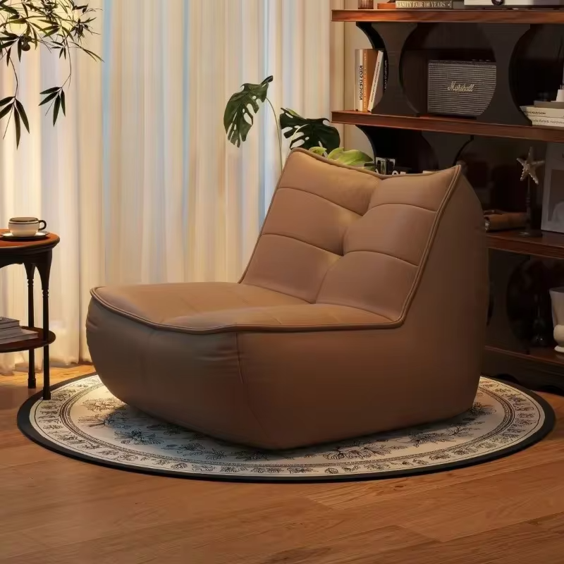 Lazy sofa, single tatami bed, bedroom balcony, living room, leisure bean bag sofa