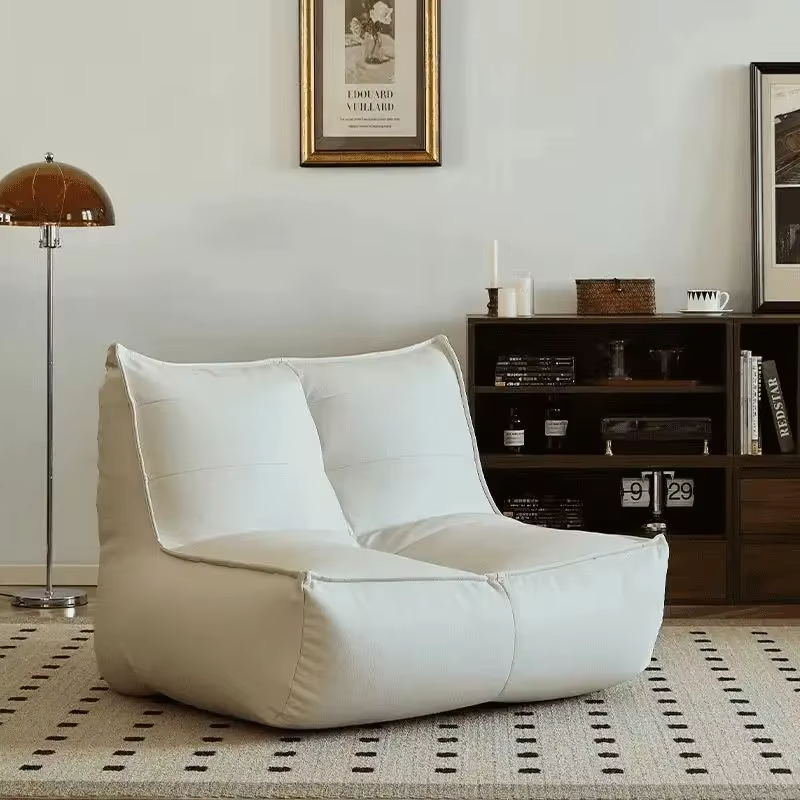 Lazy sofa, single tatami bed, bedroom balcony, living room, leisure bean bag sofa
