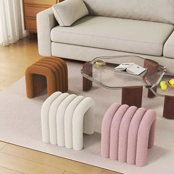 Creative Makeup Chair Bedroom Dressing Chair Nordic Makeup Stool Dining Chair Stool Home Decor Shoe-Changing Stool Pratical
