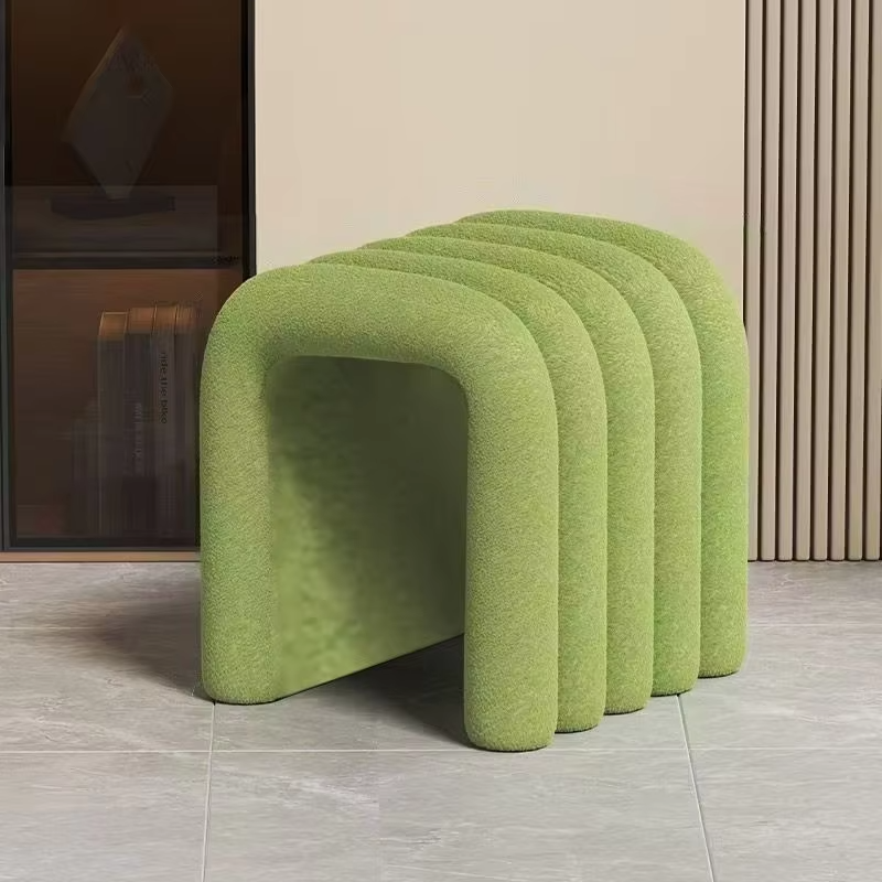 Creative Makeup Chair Bedroom Dressing Chair Nordic Makeup Stool Dining Chair Stool Home Decor Shoe-Changing Stool Pratical