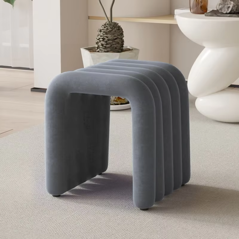 Creative Makeup Chair Bedroom Dressing Chair Nordic Makeup Stool Dining Chair Stool Home Decor Shoe-Changing Stool Pratical