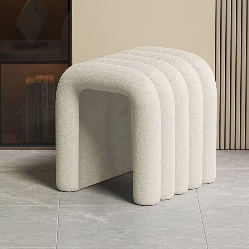 Creative Makeup Chair Bedroom Dressing Chair Nordic Makeup Stool Dining Chair Stool Home Decor Shoe-Changing Stool Pratical