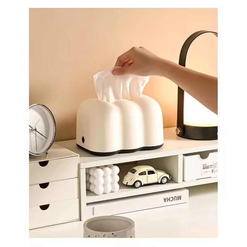 Cloud Design Tissue Boxes Storage Napkin Holder Paper Case Organizer Ornament Craft Desktop Tissue Holder Kitchen Tissue Box