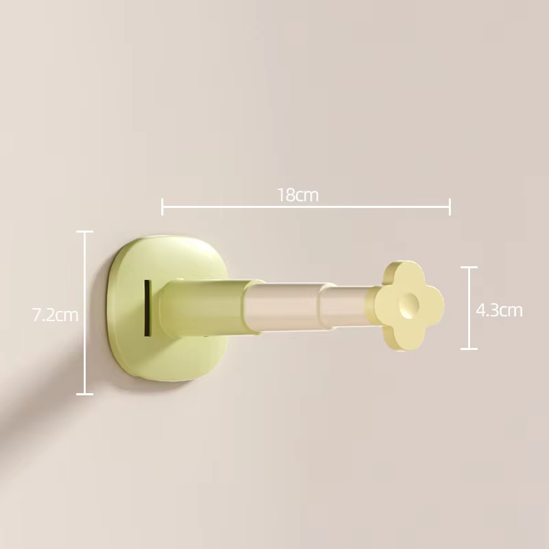 Installation Retractable And Adjustable Length Home Use Hanger Storage Container Hanger Storage Rack No-Drill Suction Cup